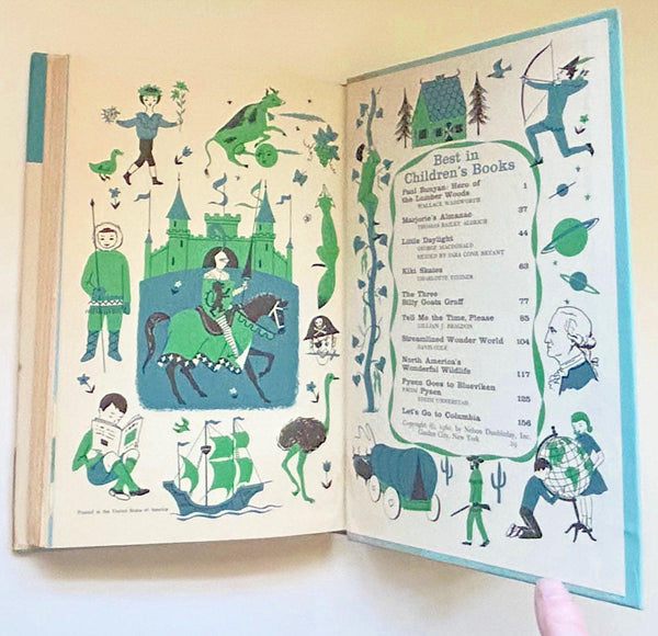 "Best in Children’s Books” Volume 29 (1960) Nelson Doubleday - Lamoree’s Vintage