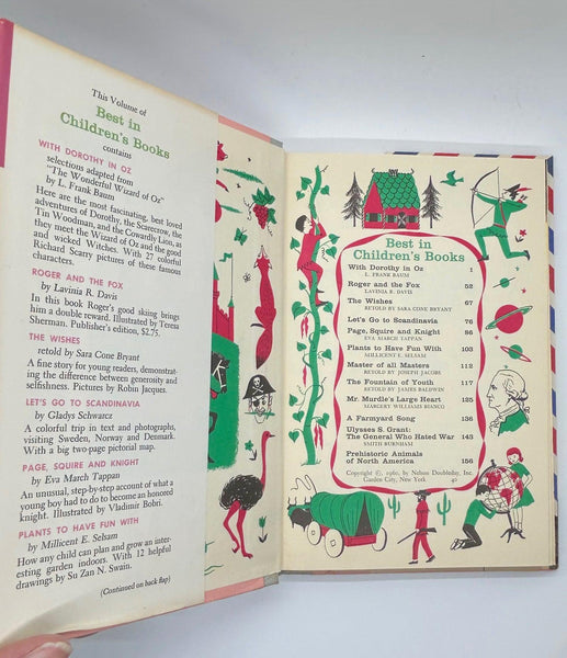 Best in Children's Books Volume 40 (1960) Nelson Doubleday - Lamoree’s Vintage