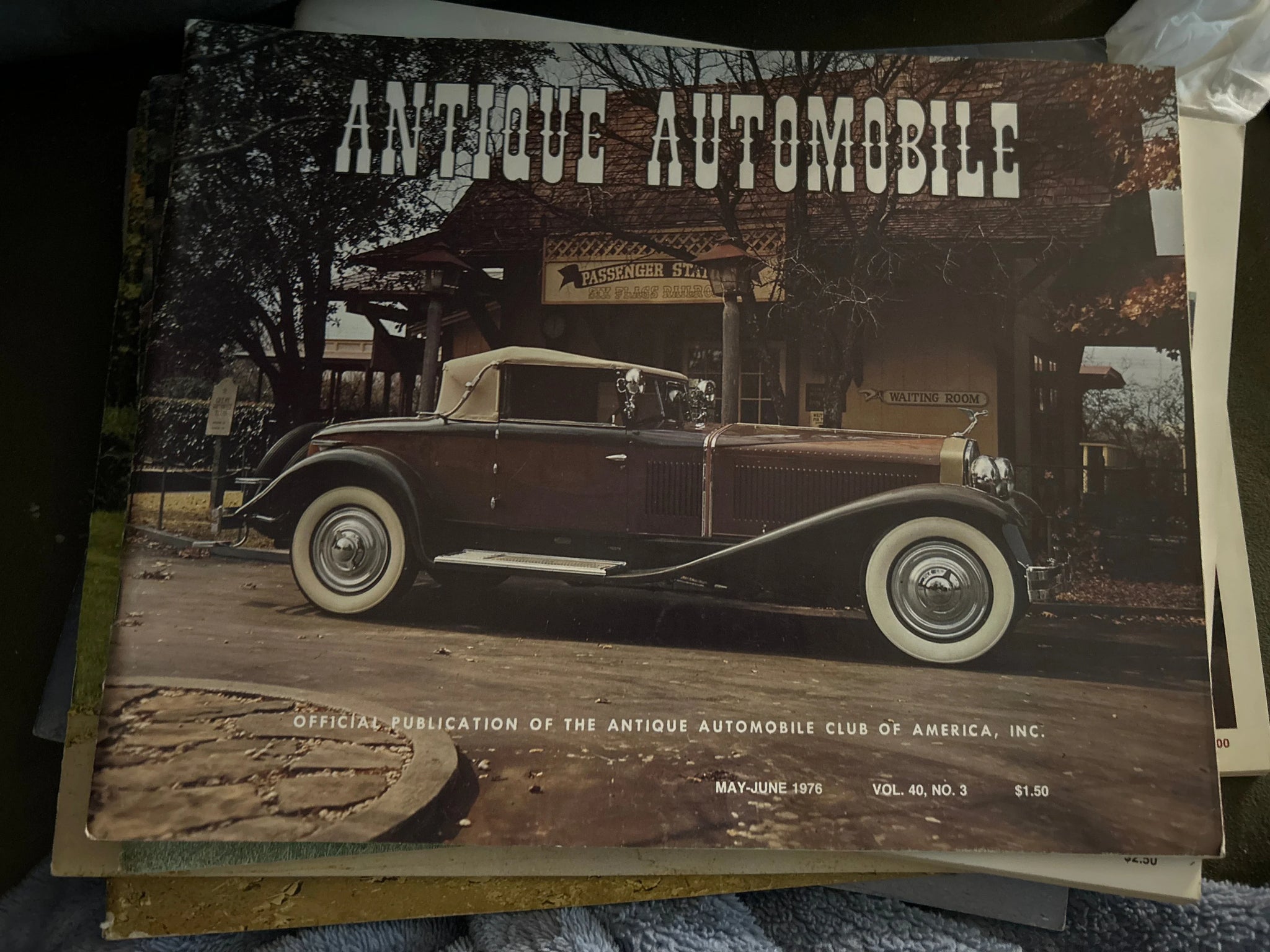 Antique Automobile Magazine May June 1976