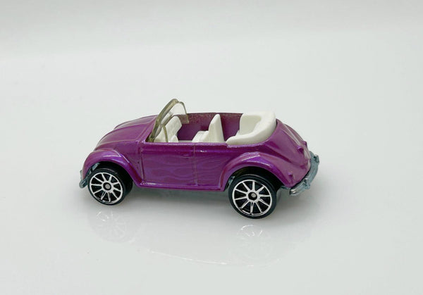 Hot Wheels Purple Volkswagen Beetle Convertible (2007)