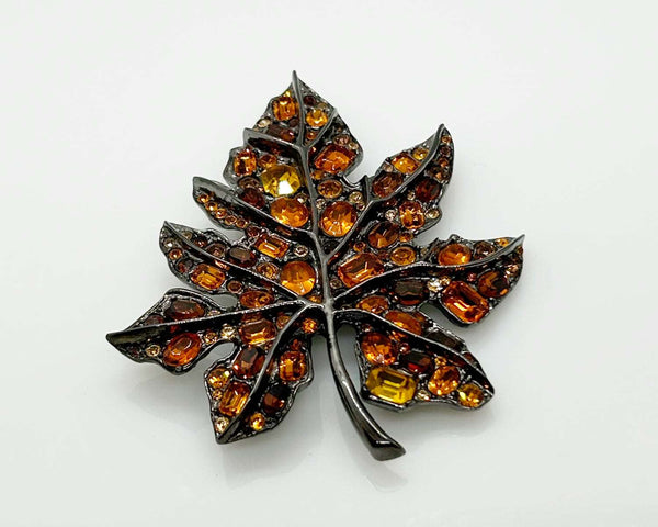 Colorful Vintage Kenneth Lane Autumn Brooch