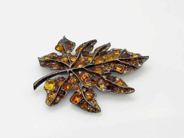 Colorful Vintage Kenneth Lane Autumn Brooch