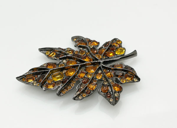 Colorful Vintage Kenneth Lane Autumn Brooch