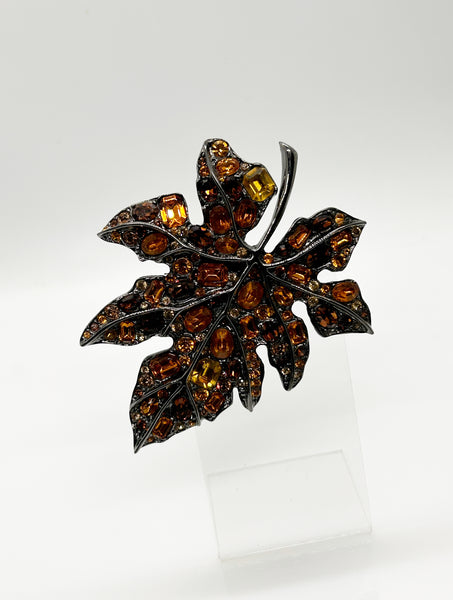 Colorful Vintage Kenneth Lane Autumn Brooch