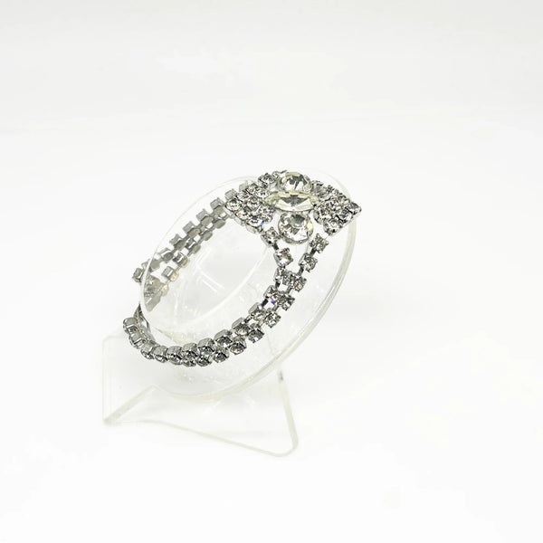 Vintage Standout Sparking Rhinestone Demi Parure