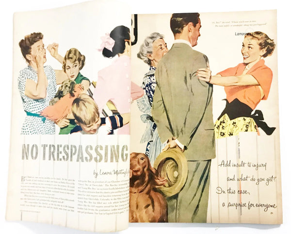 Perfect for 1950s lifestyle fans: our McCall's Magazine, March 1951 Fashion Advertisements offers vintage glamour and timeless inspiration. Shop today!