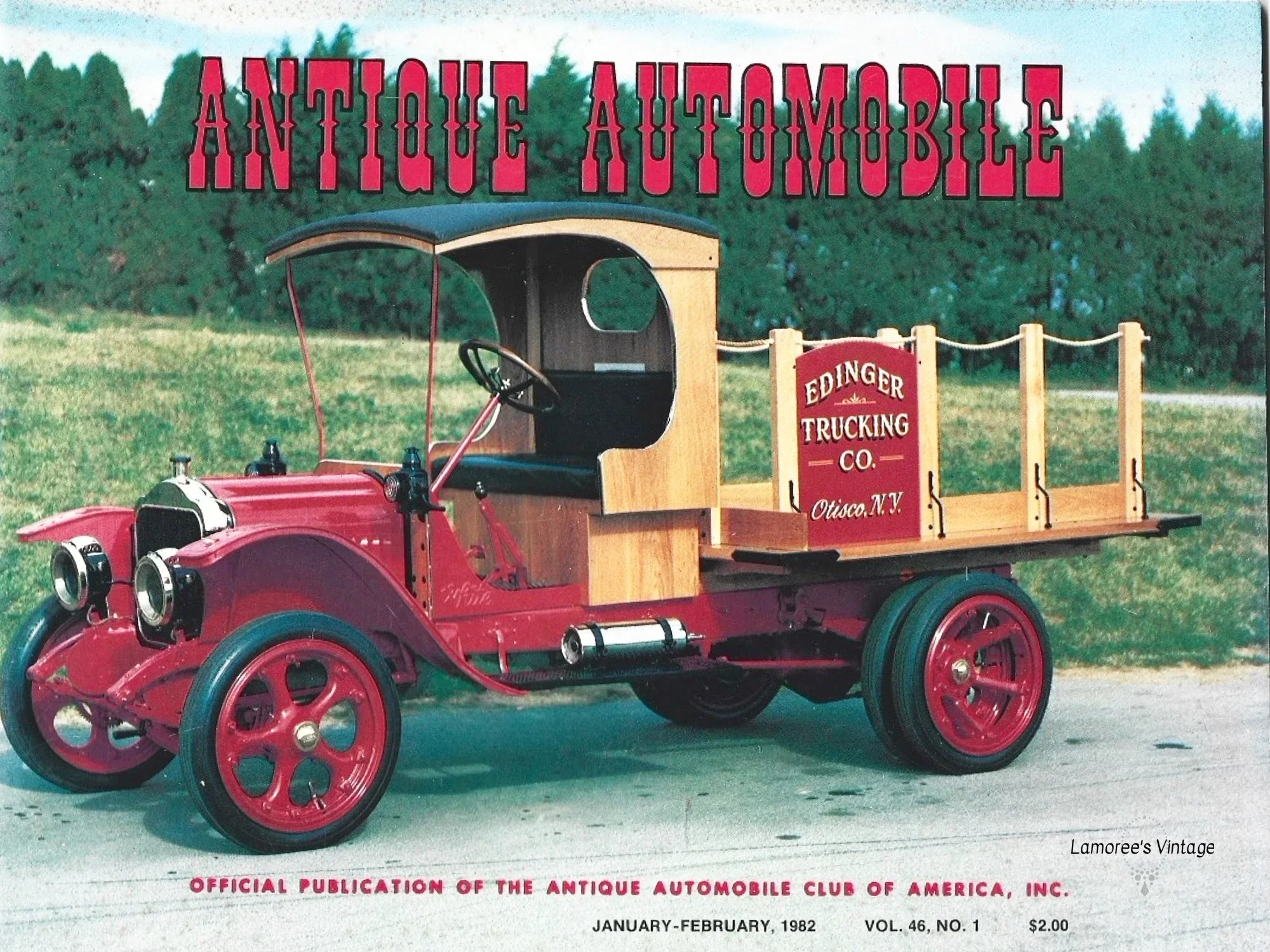 Antique Automobile Magazine January-February 1982