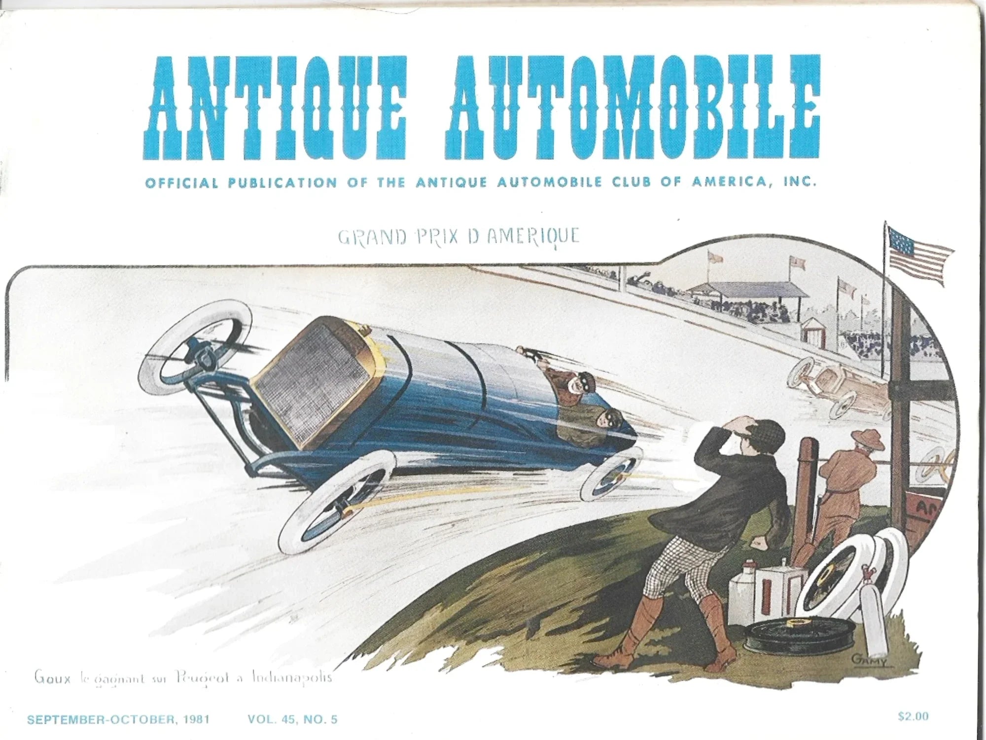 Antique Automobile Magazine September- October 1981