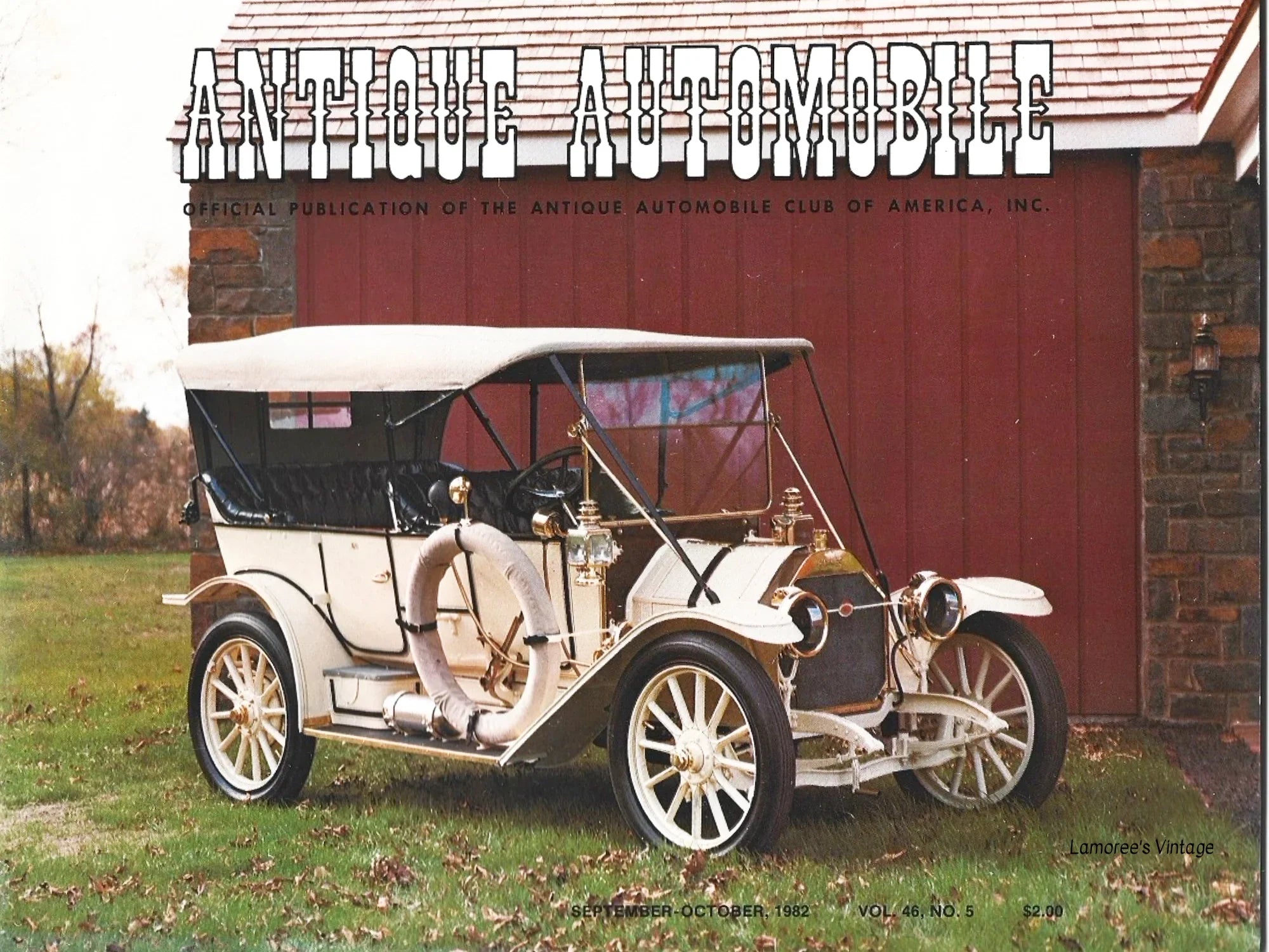 Antique Automobile Magazine September October 1982