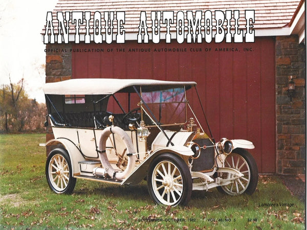 Antique Automobile Magazine September October 1982