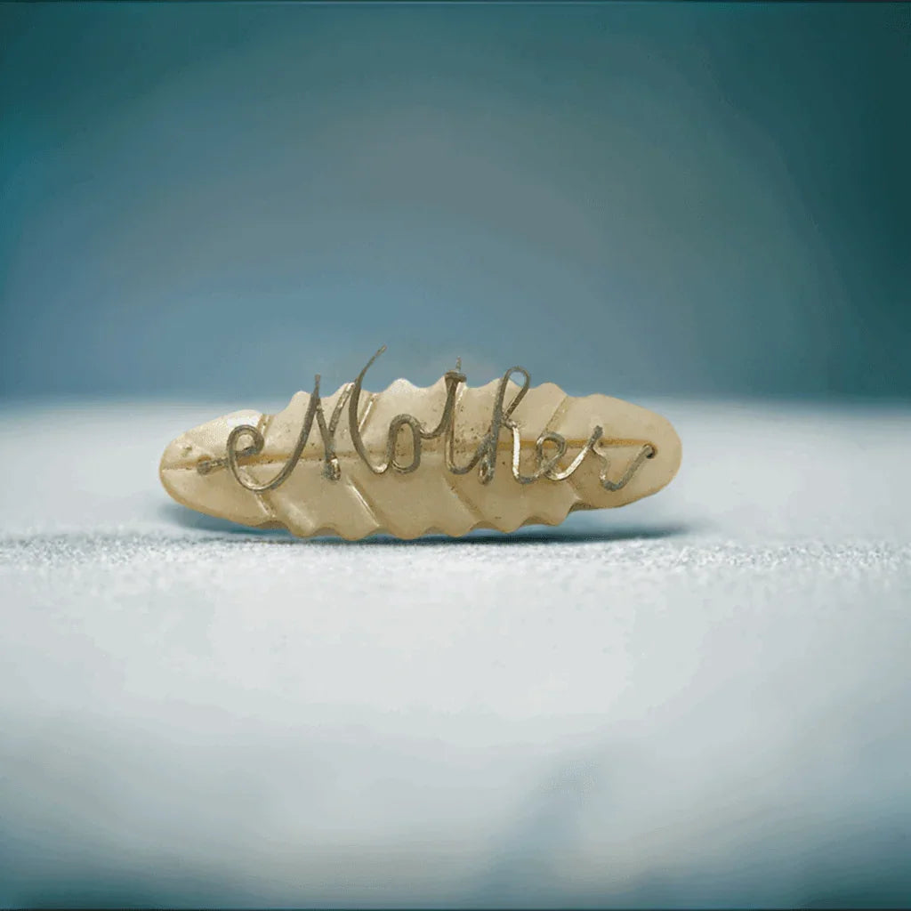 Antique Mother of Pearl "Mother" Brooch - Lamoree’s Vintage