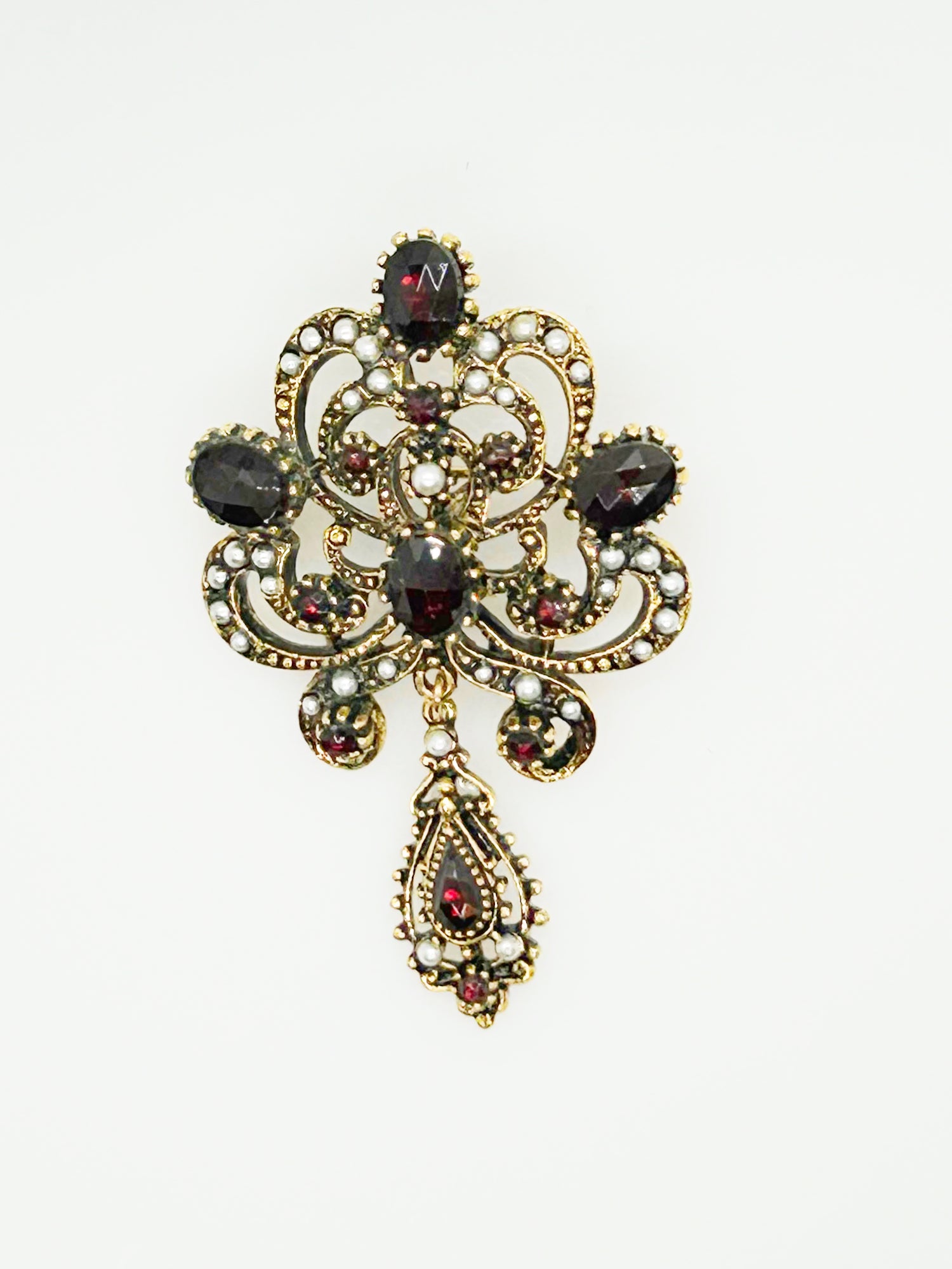 Vintage Victorian Revival ART Brooch