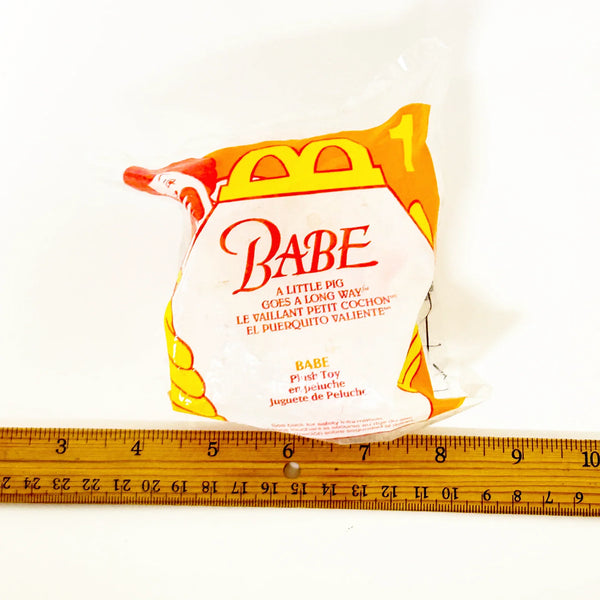 Perfect for fans and collectors: our Babe The Sheep Pig McDonald's (1995) provides a rare, authentic Babe the Pig collectible. Shop today!