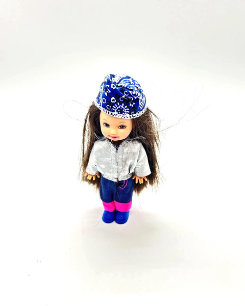 Introducing Belinda, a cherished friend of Kelly, Barbie's beloved younger sister, who takes center stage in this delightful doll. 