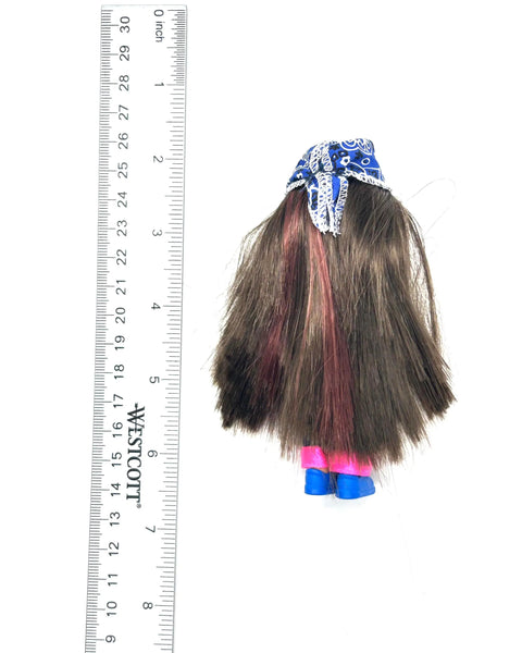 Introducing Belinda, a cherished friend of Kelly, Barbie's beloved younger sister, who takes center stage in this delightful doll. 