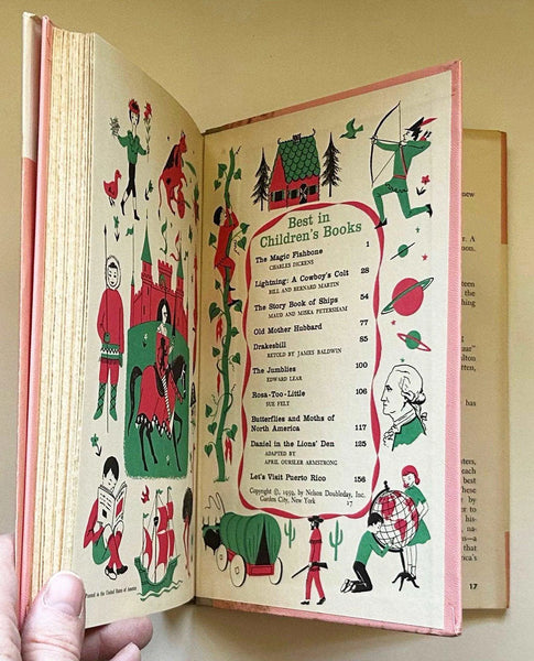 "Best in Children’s Books" Volume 17 (1959) Nelson Doubleday - Lamoree’s Vintage
