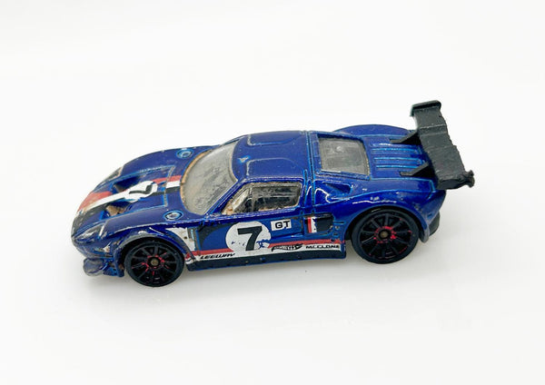 Hot Wheels Blue Ford GT LM (2011)