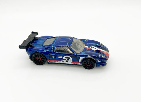 Hot Wheels Blue Ford GT LM (2011)