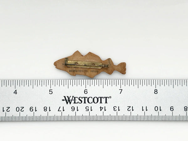 Vintage Fish Shaped Cape Cod Souvenir Pin