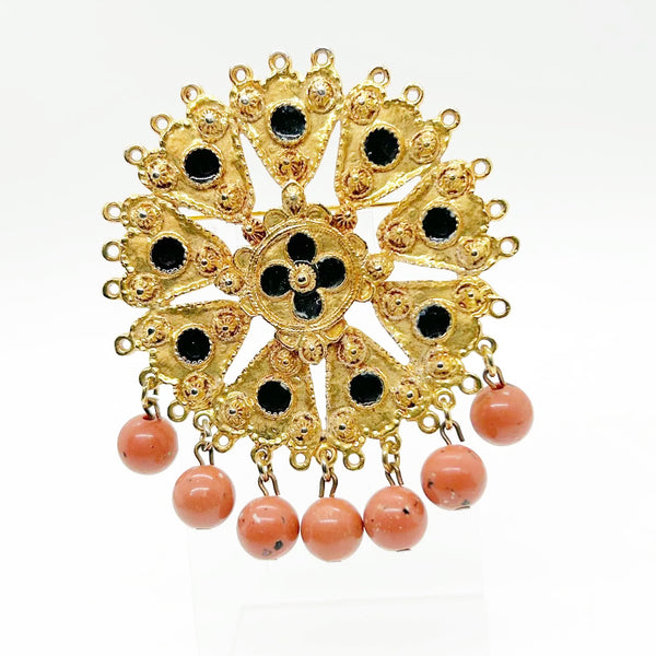 Renaissance Style Vintage Brooch by Craft