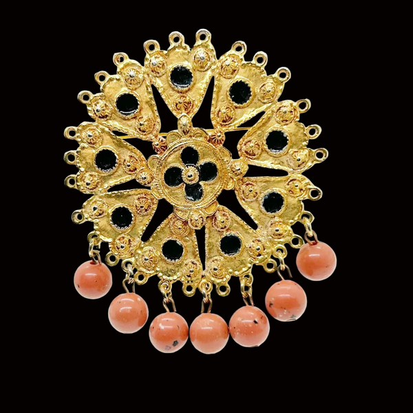 Renaissance Style Vintage Brooch by Craft