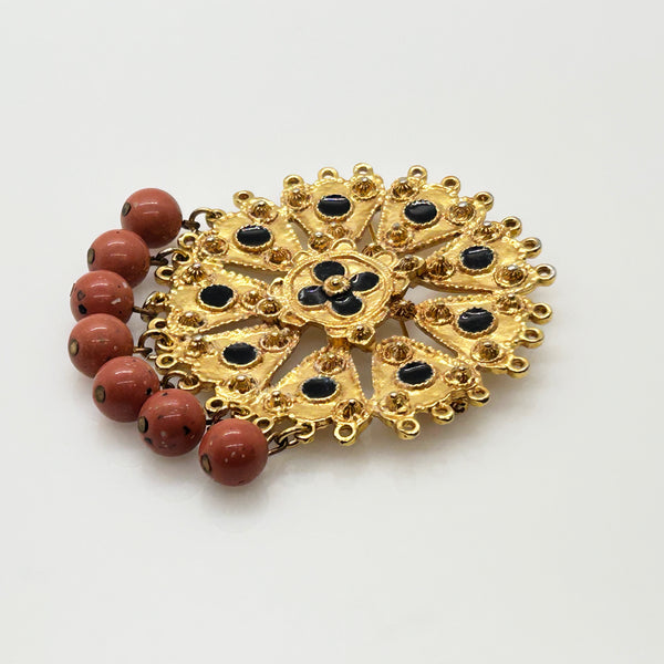 Renaissance Style Vintage Brooch by Craft