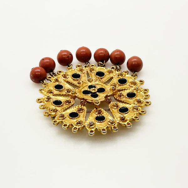 Renaissance Style Vintage Brooch by Craft