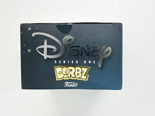 Funko Dorbz,  Series One, figure of Cruella de Vil, specifically identified by the box as "Disney SERIES ONE CRUELLA DE VIL" and also known as #357. It is a Vinyl Collectible, and limited release. It shows the iconic villain of classic 1961 film "101 Dalmatians"