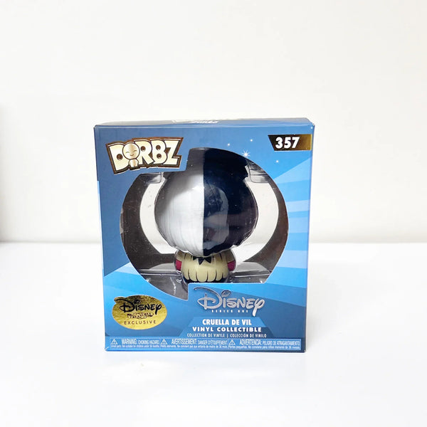 Premium Funko Dorbz Cruella De Vil Dorbz Disney Treasures NRFB made with limited-release vinyl collectible quality. Celebrate the iconic villain. Order now!