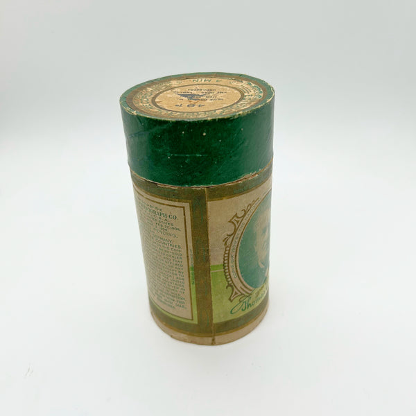 Edison Amberol Record with Cylinder- Antique Recording- Blue Danube Waltz