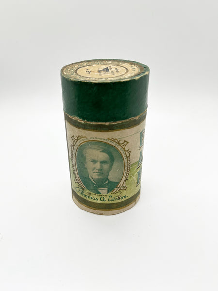 Edison Amberol Record with Cylinder- Antique Recording- Blue Danube Waltz