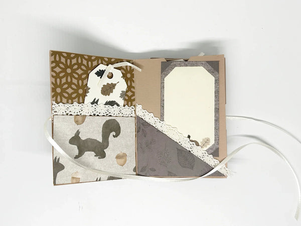 Handcrafted Fun Days of Fall Mini Album: Perfect for capturing your favorite season’s memories. Featuring acid-free paper and charming fall motifs. Shop now for fall fun!