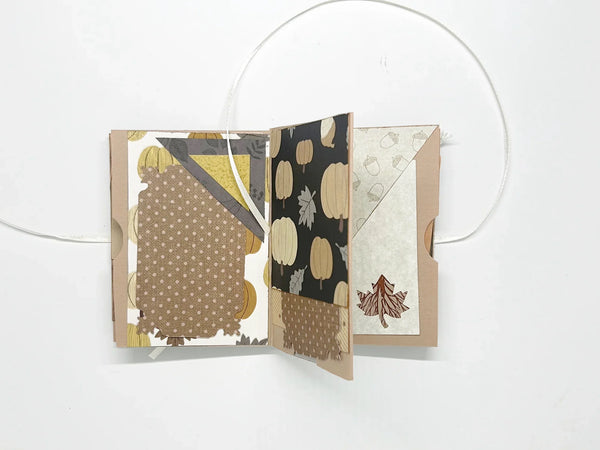 Handcrafted Fun Days of Fall Mini Album: Perfect for capturing your favorite season’s memories. Featuring acid-free paper and charming fall motifs. Shop now for fall fun!
