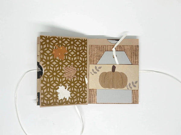 Handcrafted Fun Days of Fall Mini Album: Perfect for capturing your favorite season’s memories. Featuring acid-free paper and charming fall motifs. Shop now for fall fun!