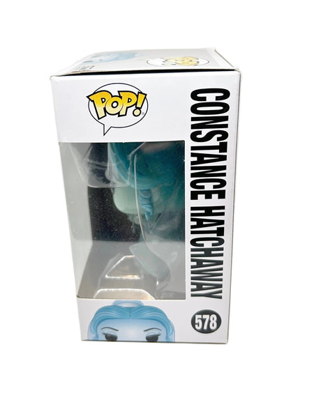 Here is Funko Pop! Constance Hatchaway (aja The Black Widow Bride)&nbsp; from Disney's The Haunted Mansion. FAC-053571- 19206. This figure was never removed from the box, and is vaulted.