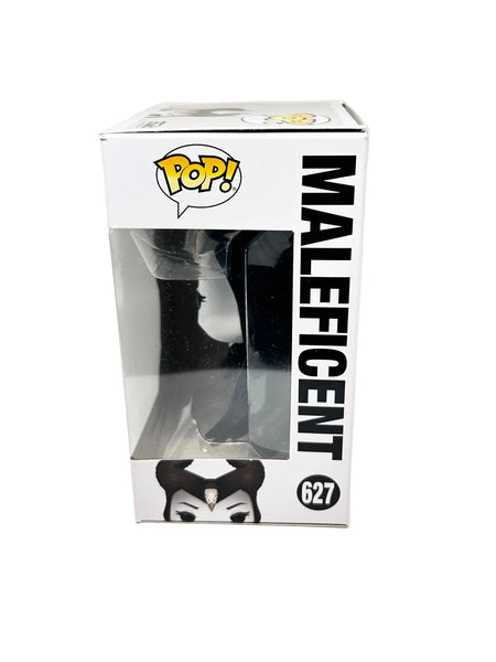 Maleficent, Mistress of Evil, is Funko Pop! No. 627. This vinyl figure depicts the iconic character with her staff and hench-bird, Rodrigo. Standing at 3.75" tall, this collectible is a must-have for any Disney and Funko Pop! enthusiast.