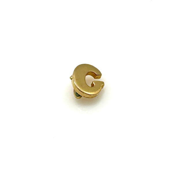 G or Treble Clef Music Note Two Tone Stickpin