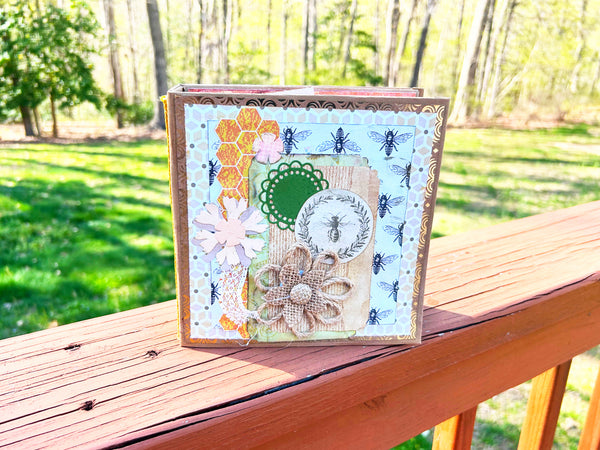 Exceptional Bee Themed Handmade Unique Album