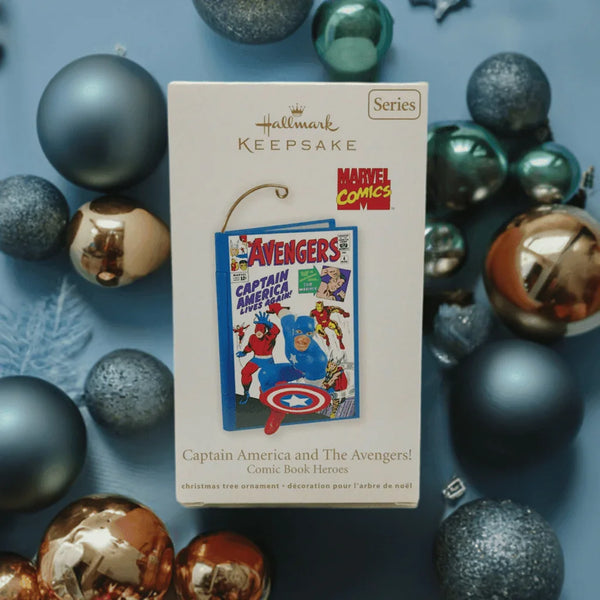 Hallmark Marvel Captain America Ornament (4th in series) (2011) NIB - Lamoree’s Vintage