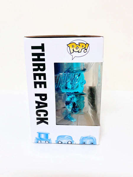 Funko pop! Disney Haunted Mansion Three pack Target Exclusive (NRFB) - Celebrate the 50th Anniversary with chrome blue Hitchhiking Ghosts. Limited edition collectible. Shop now!