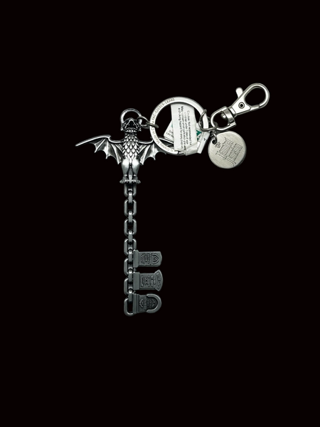 Perfect for Disney fans: our Disney Haunted Mansion Bat Key Chain provides a collectible, durable, bat wing design with iconic logo. Shop today!