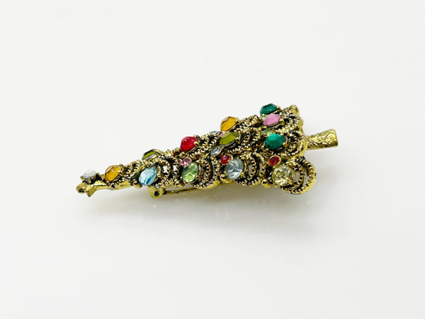 The Classic Hollycraft Christmas Tree Brooch!