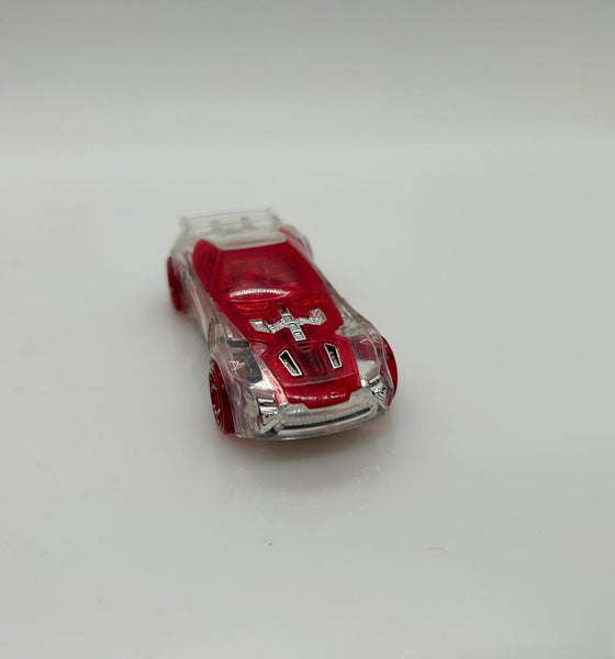 Hot Wheels Clear and Red Nerve Hammer (2015) - Lamoree’s Vintage