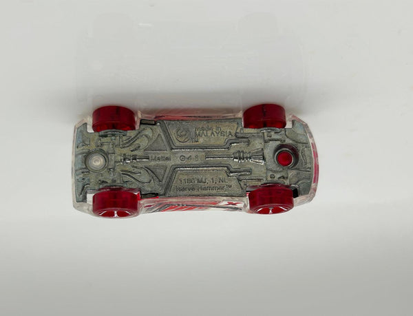 Hot Wheels Clear and Red Nerve Hammer (2015) - Lamoree’s Vintage