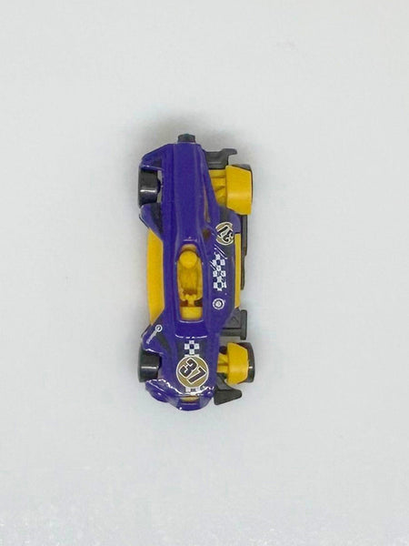 Hot Wheels Purple and Yellow Med-Evil (2015) - Lamoree’s Vintage