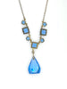 Perfect for jewelry lovers: our Vintage Art Deco Drop Blue Glass Necklace provides a beautiful blue drop design with premium heritage craftsmanship. Shop today!