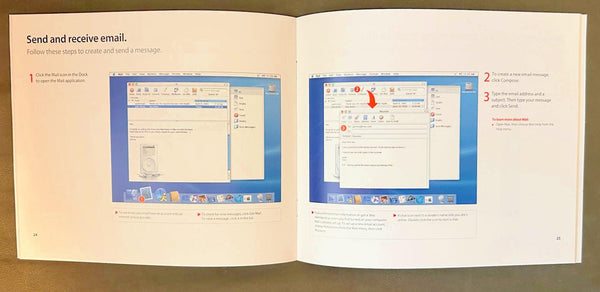 2002 iMac Users Guide (+ Apple Stickers)