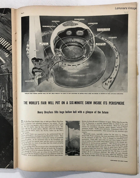 Life Magazine, August 1, 1938 - Lamoree’s Vintage