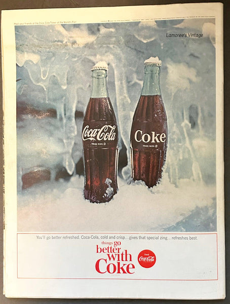 Life Magazine July 3, 1964 Coke ad