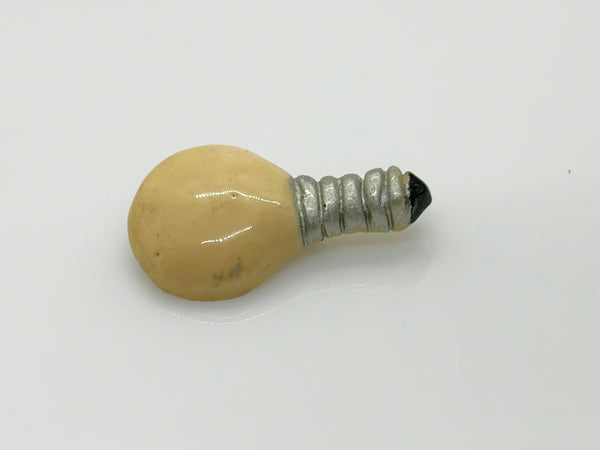 Handmade Vintage Lightbulb Brooch